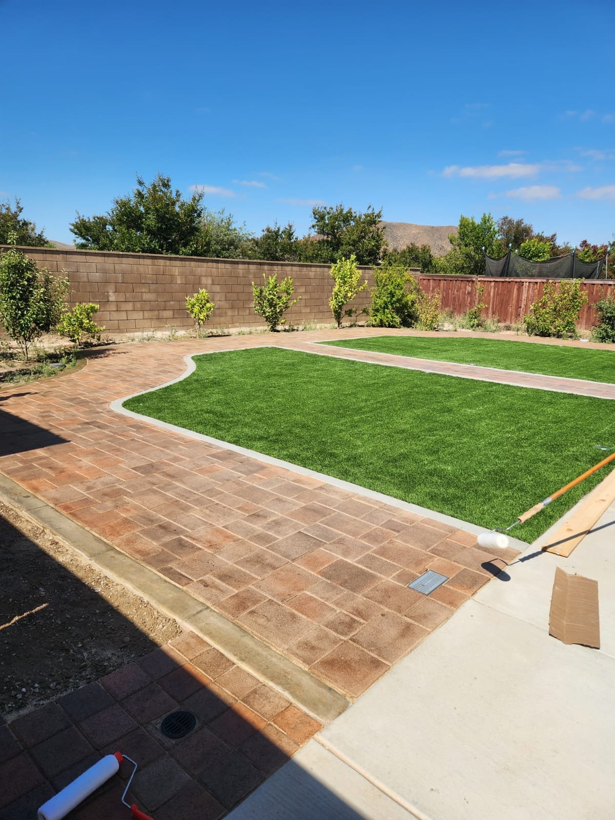 An example of Bermuda Landscape’s completed work